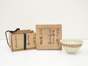 京焼　一乗寺窯造　仁清写天目形茶碗（共箱）